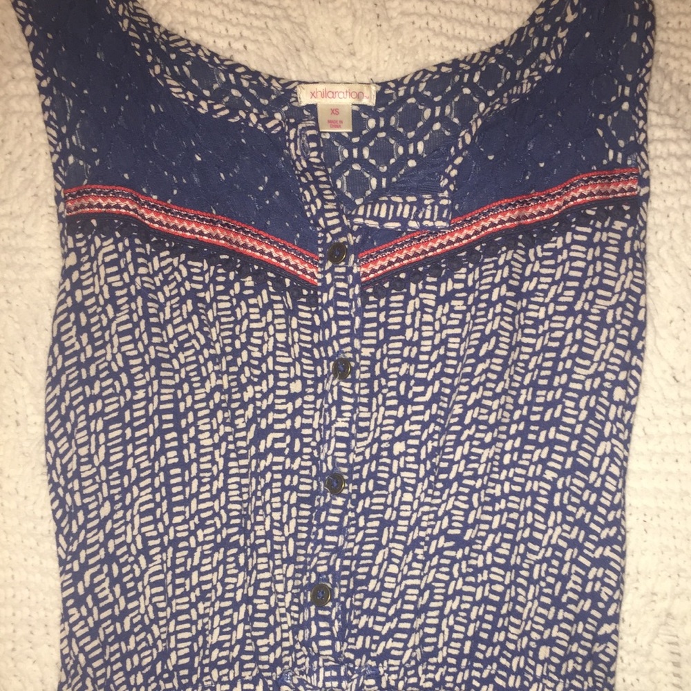 Flowy patterned romper - Picture 2 of 4